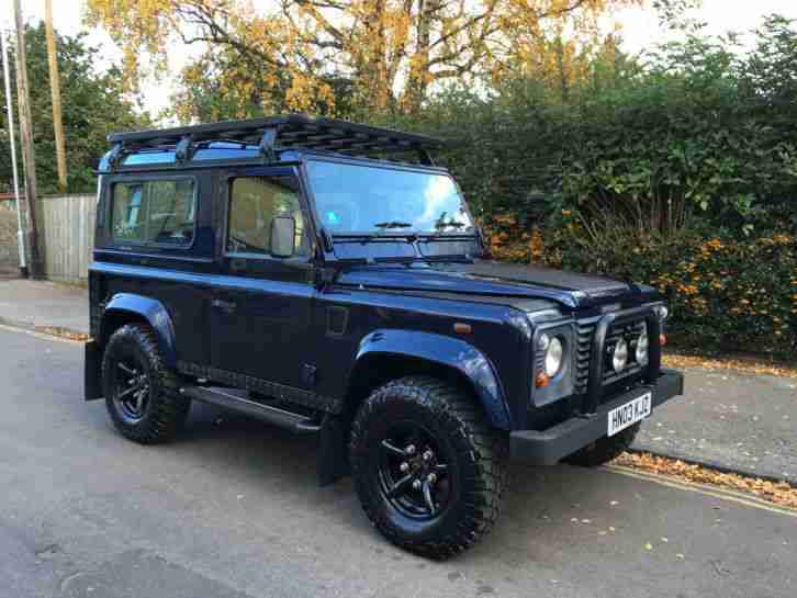 Land Rover Defender 90 2003 TD5 XS Oslo Blue