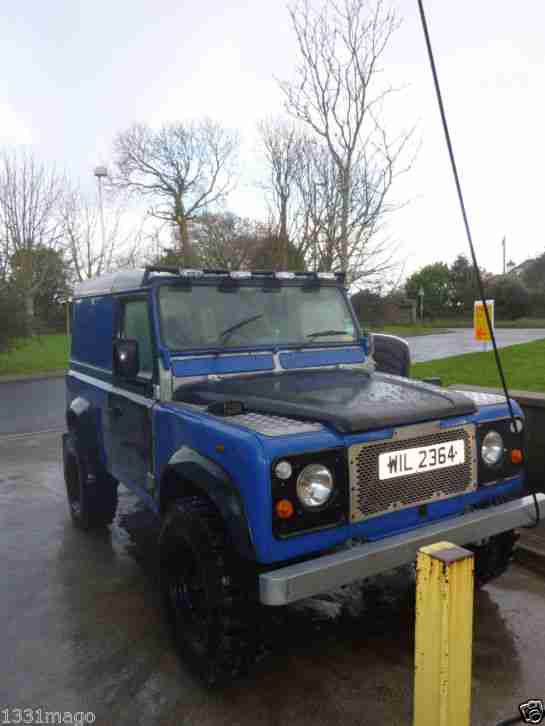 Land Rover Defender 90 300tdi Galvanized Chassis and Bulkhead