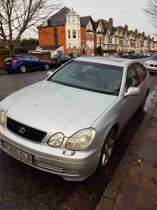 Lexus GS300 1999 no reserve spares repairs starts and drives fine Mot 09 18