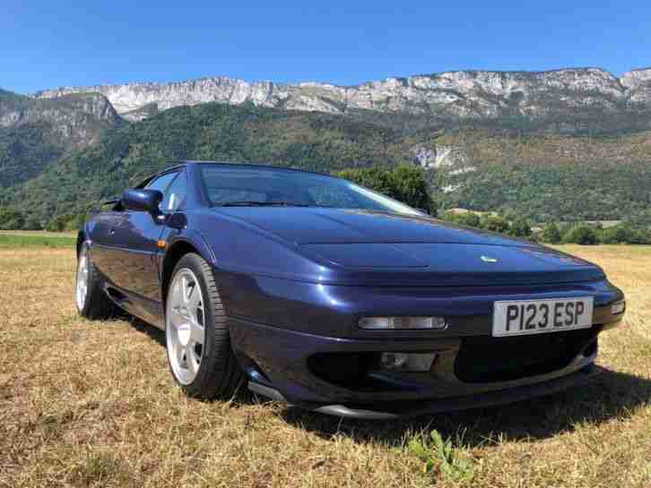 Lotus Esprit V8 1996 LHD left hand drive very low KMS immaculate in France