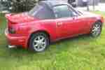 MX 5 RED MX5 UK CAR 1990 MOT 05 2016