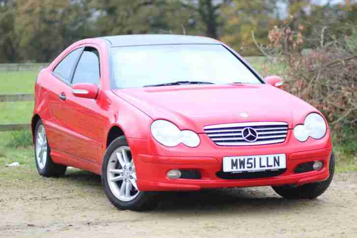 MERCEDES C180 COUPE C CLASS PANORAMIC ROOF