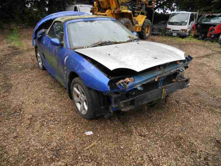 MG TF Convertible 1.8 2002 Blue BREAKING FOR SPARES 5 Speed Gearbox