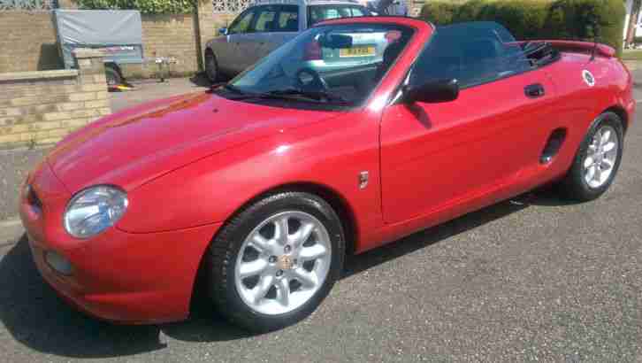 MGF 2001 RED CONVERTIBLE