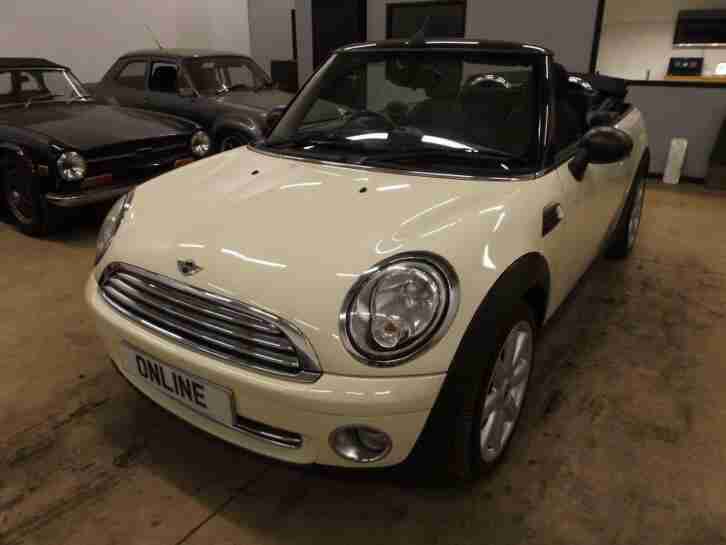 MINI CABRIOLET Opt Start Stop One White Manual Petrol, 2010