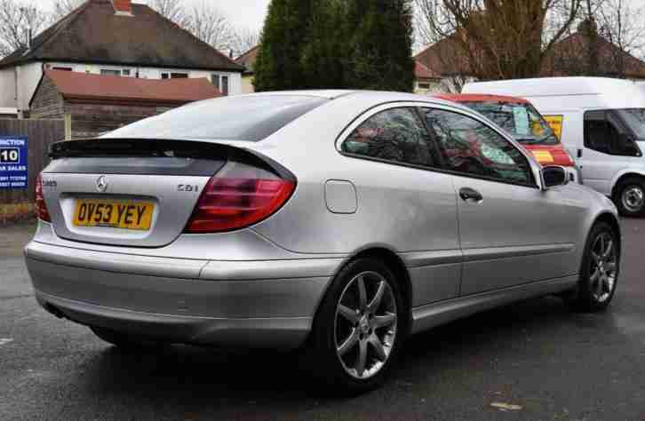 Mercedes-Benz C220 2.1CDI SE COUPE FULL SERVICE HISTORY 53 PLATE ALLOYS CD PLAYE