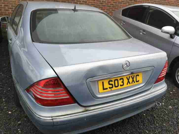 Mercedes Benz S Class Spares or Repairs