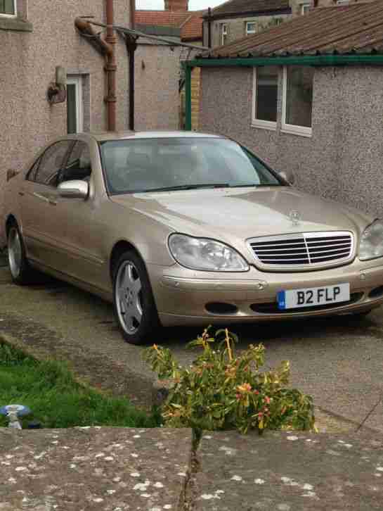 Mercedes S 500 5Ltr V8 Private plate AMG alloys swap px swop wink
