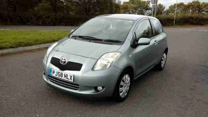 NICE 2008 58 Toyota Yaris 1.3 T3 3 DOOR FAMILY OWNED FROM NEW MOTed and taxed