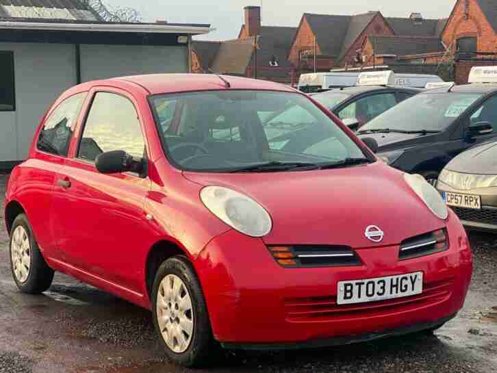 NISSAN MICRA 1.0 E 3 DOOR + LOW 58K MILES + HPI CLEAR + ONLY 1.0L ENGINE