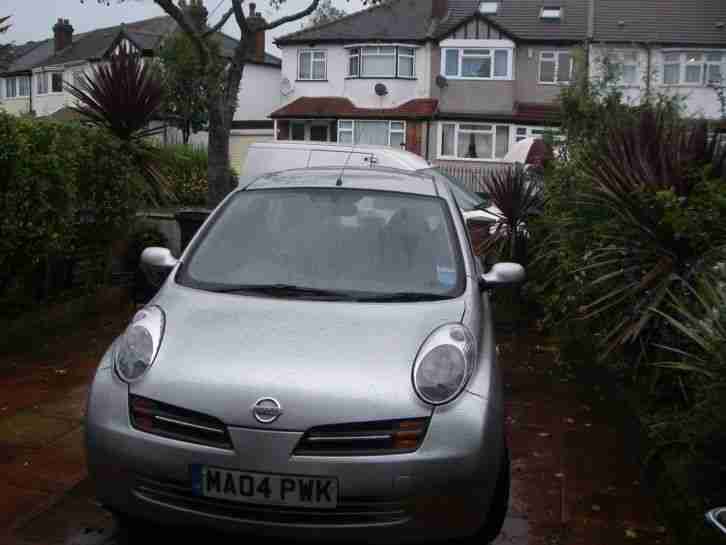 Nissan Micra Silver 5 Door 1.0 Petrol Automatic Low Mileage 2003/03 Cheap To Run
