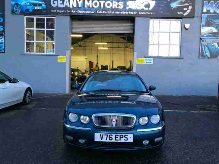 ONLY 48000 GENUINE MILEAGE AUTOMATIC ROVER 75 FULL YEAR MOT_SERVICED