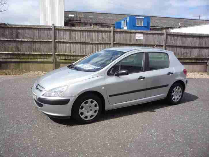 PEUGEOT 307 1.6 STYLE Trade PX To Clear 2002 Petrol Manual in Silver