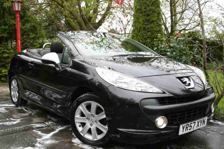 Peugeot 207 CC 1.6 120bhp Coupe Sport Convertible Only 51k miles