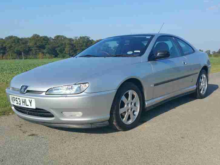 Peugeot 406 COUPE RARE CAR WITH ONLY 36000 MILES 2.2 2003 SE LEATHER