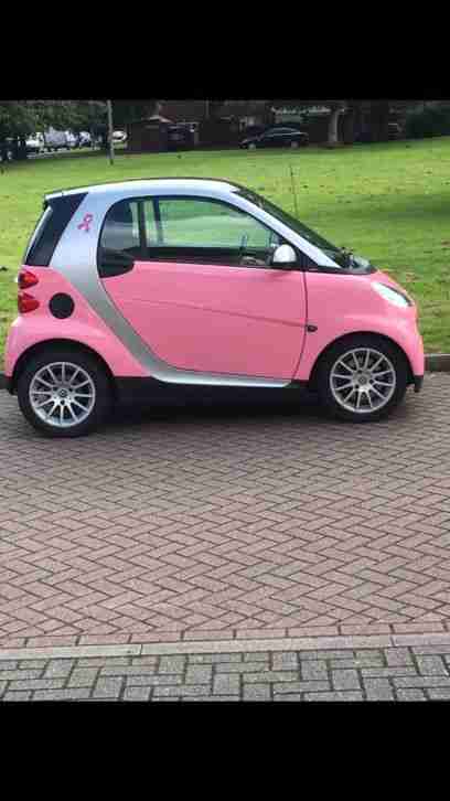 Pink smart car 2008. Low mileage