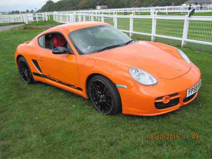 Porsche Cayman S 3.4 Sport limited edition, Very Rare Orange