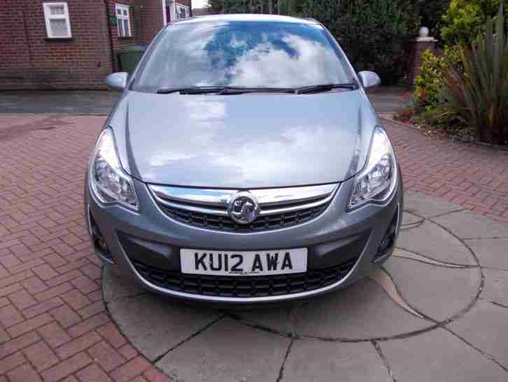 REDUCED IN PRICE Vauxhall Corsa Active AC Silver 2012