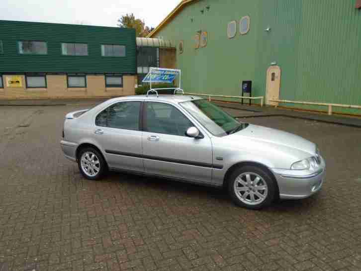 ROVER 45 IMPRESSION S 3 DRIVE AWAY TODAY 2004 Petrol Manual in Silver