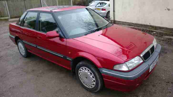 Rover 416 GSI Auto, In Red. 12 Months M.O.T Absolutely Solid, Clean and Straight