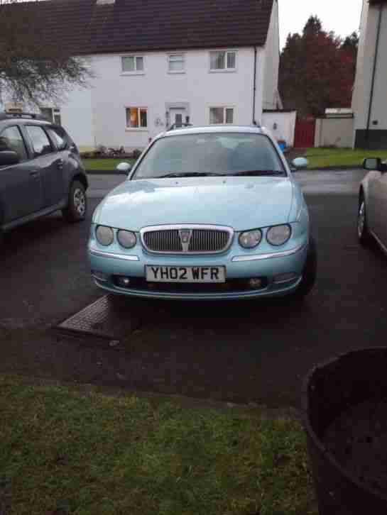 Rover 75 cdt estate relisted due to time
