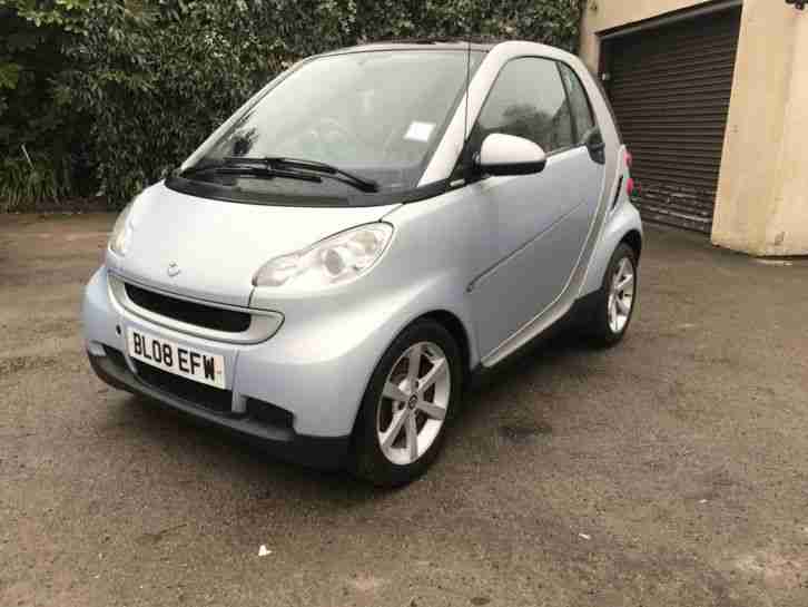 SMART CAR FORTWO PASSION 71 AUTO SILVER IDEAL TOW CAR MOTOR HOME CAMPER