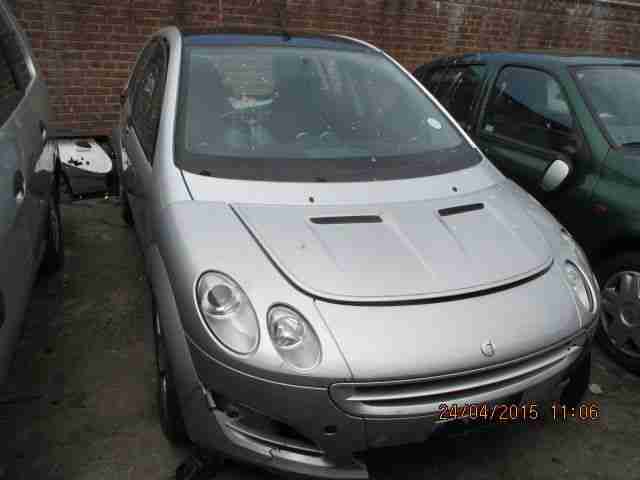 SMART FORFOUR PASSION SILVER 2005 BREAKING THIS CAR! PARTS AVAILABLE