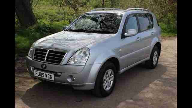SSANGYONG REXTON 270 S 2009 09 FSH ONLY 89,410 MILES HPI CLEAR 99P START NO RES!