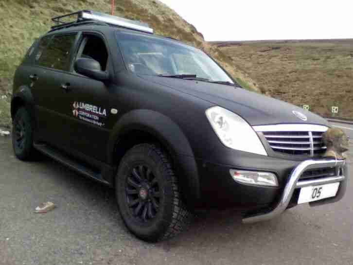 SSangyong Rexton RX270 Great condition Resident Evil decals High Spec