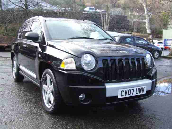 STUNNING 07 JEEP COMPASS LIMITED 2.0 DIESEL CRD, LOW MILES 74,000, PX TAKEN