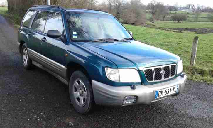 FORESTER 4x4 FRENCH REGISTERED NOT