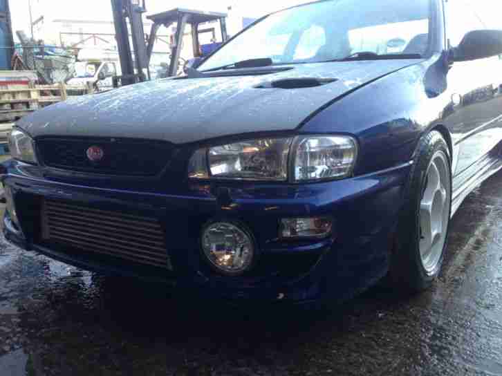 SUBARU WRX UK TURBO FAST WITH AFTER MARKET EXTRAS