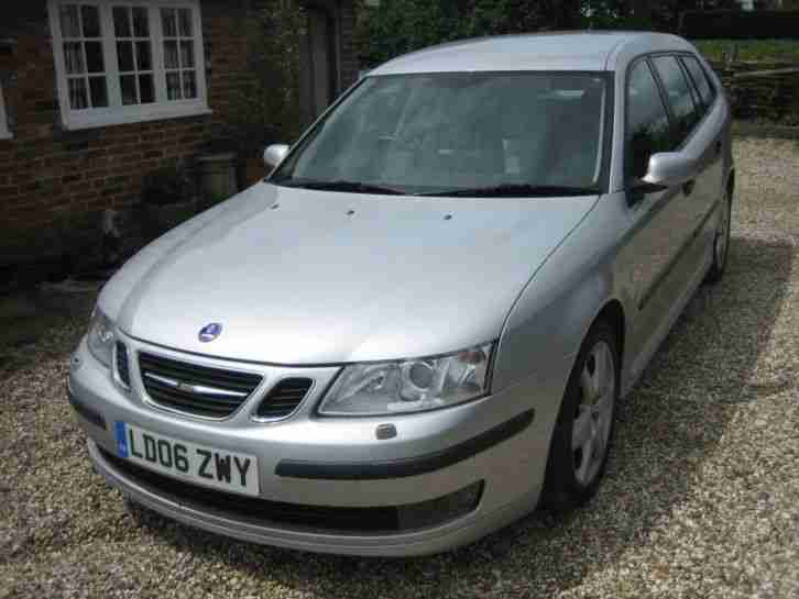Saab 9 3 Vector Sport 2 0T Estate 2006 FSH 63,000 miles .Two owners.