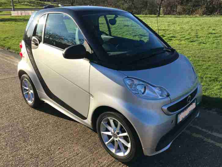 Smart ForTwo Passion MHD Auto WITH POWER STEERING 2012 Silver Black