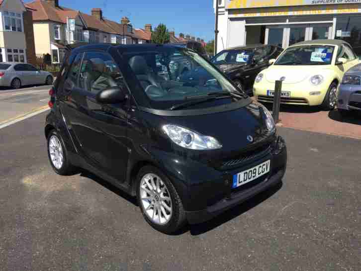Smart fortwo 1.0 ( 71bhp ) Passion CONVERTIBLE 2009 09 REG FULL LEATHER