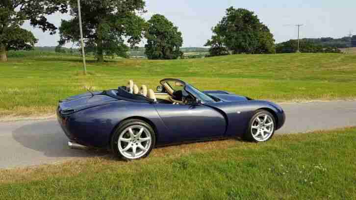 Stunning 1 Owner 2007 MK3 TVR Tuscan Convertible in Space Blue 27k miles