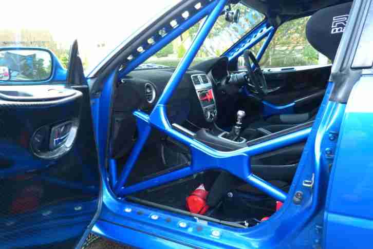 Subaru Impreza STI Prodrive Newly Built FIA Rally Car MSA Log Book FIA Roll Cage