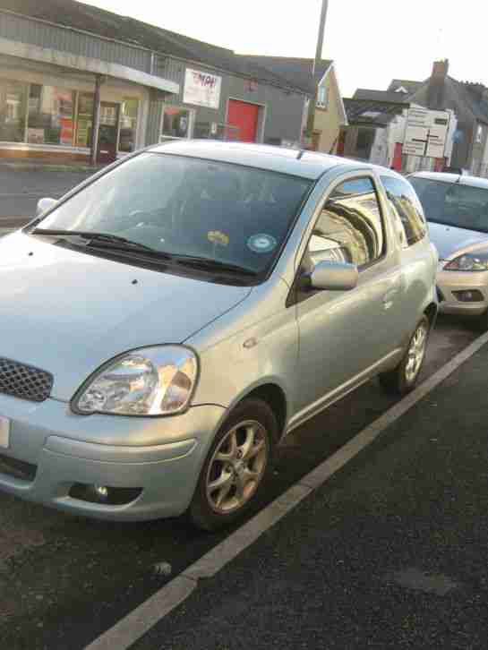 Toyota Yaris T Spirit Automatic 1.3 ice blue 2003 92k tax and mot lovely car