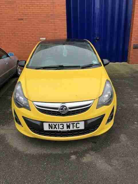 VAUXHALL CORSA 1.3 CDTI LIMITED EDITION SPARES REPAIRS NEEDS ENGINE 2013
