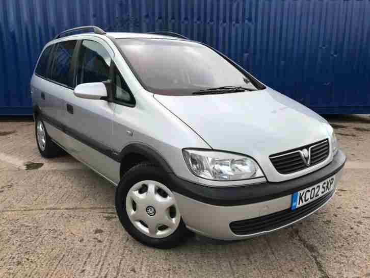 Vauxhall Opel Zafira 1.8i 16v 2002MY Comfort, With AIR CON £750 7 SEATS