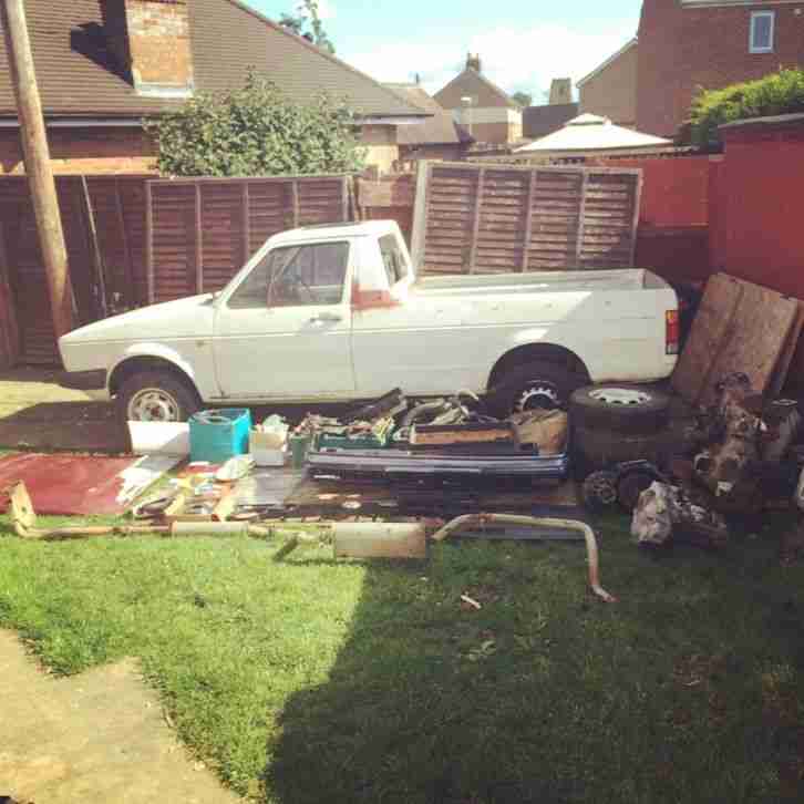 mk1 caddy pick up project