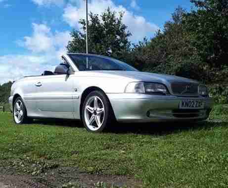 Volvo c70 convertible 2.4 turbo petrol automatic. 1 lady owner from 2 monhs old